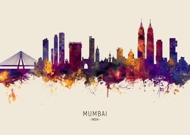 Mumbai Skyline India