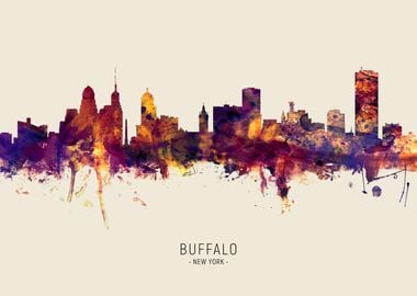 Buffalo Skyline New York