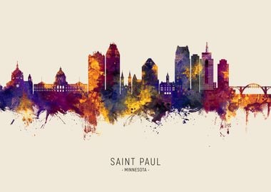 Saint Paul Skyline