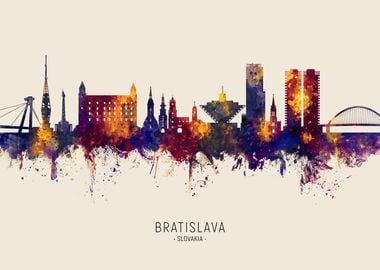 Bratislava Skyline