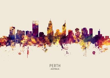 Perth Skyline Australia