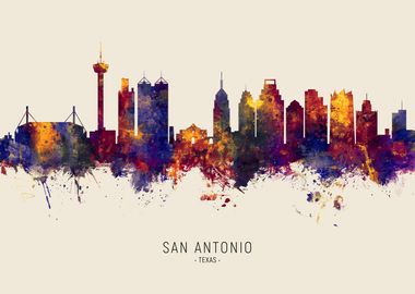 San Antonio Skyline Texas