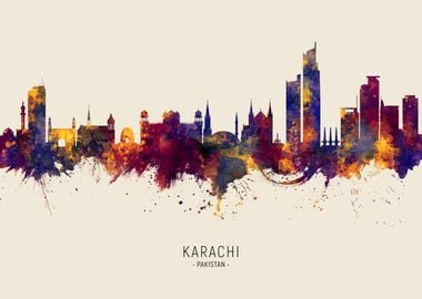 Karachi Skyline Pakistan