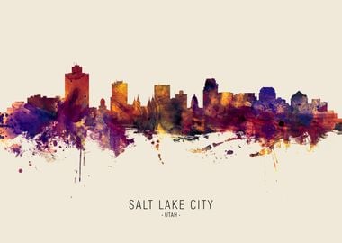 Salt Lake City Skyline