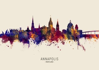 Annapolis Skyline Maryland