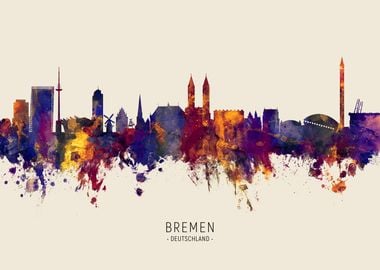 Bremen Skyline Deutschland