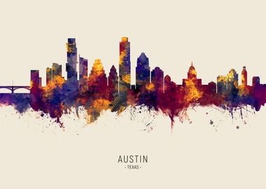 Austin Skyline Texas