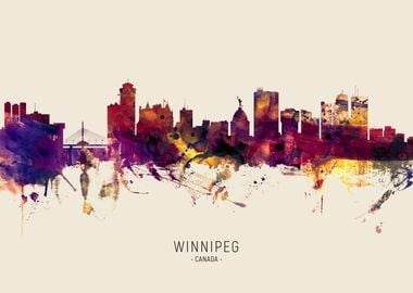 Winnipeg Skyline Canada