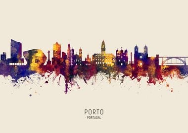 Porto Skyline Portugal