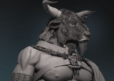 Minotaur Close Up