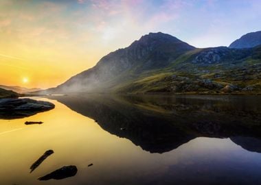 Tryfan at Dawn