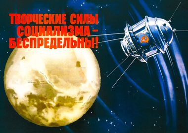 Soviet Space poster