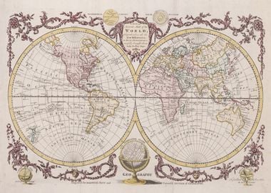 World Map 1782