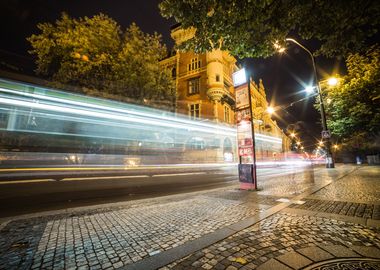 Light Night Traffic