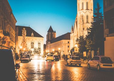 Hungary at Night