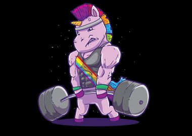 Unicorn Deadlift Gym