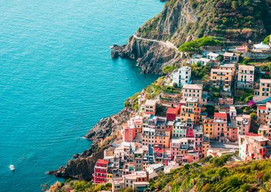 Houses in Riomaggiore