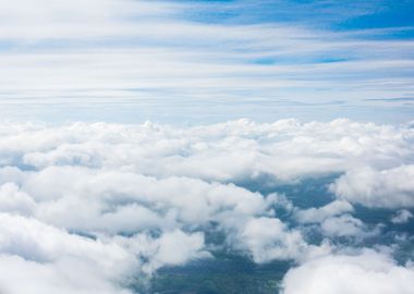 Clouds from an Airplane