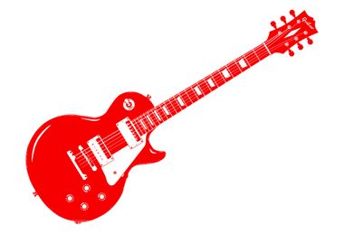 Red Electric Guitar