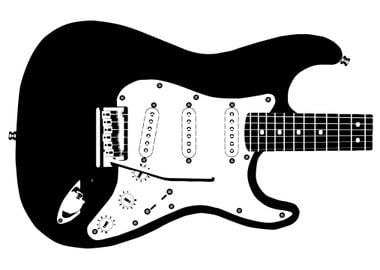 Guitar Drawing