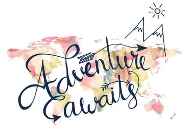 Adventure awaits map