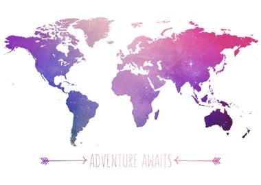 adventure awaits purple