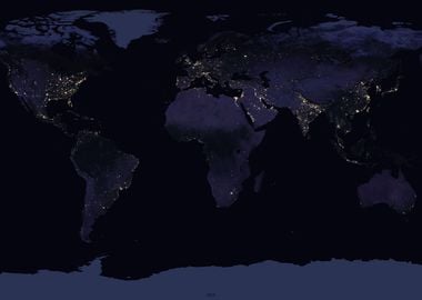 World Light Map