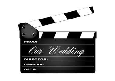 Our Wedding Clapperboard