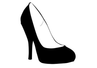 Stiletto Heel Silhouette