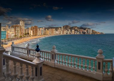 Benidorm from Mirador