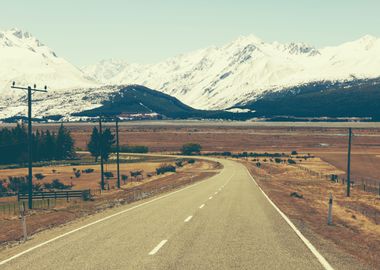 Long Straight Mountain Roa