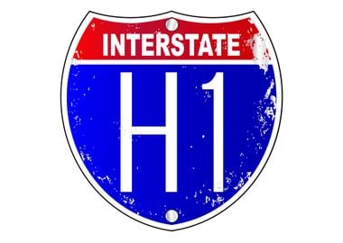 Hawaii Interstate Sign