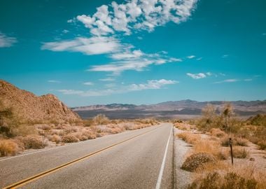 Empty Highway Road Desert