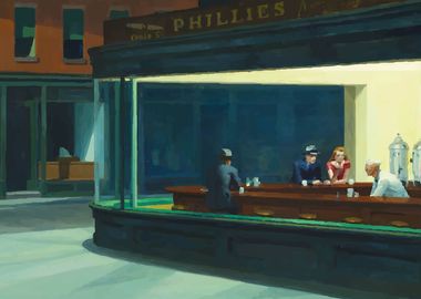 Edward Hopper Nighthawks