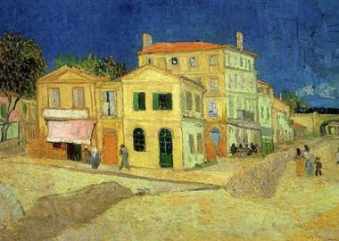 The Yellow House Vangogh