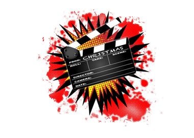 Christmas Clapperboard