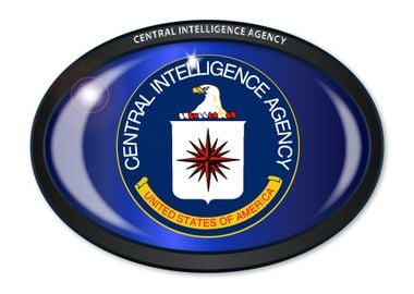 CIA Flag Oval