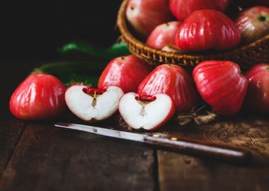 Fresh mountain apples