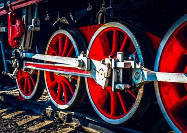 Steam Engine Wheels Valve