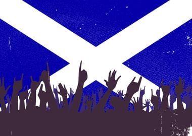 Scotland Flag Audience