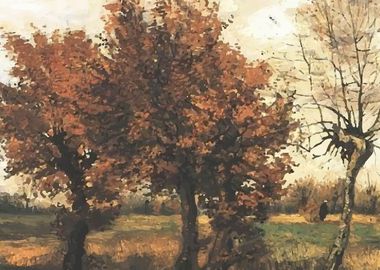 Van Gogh Autumn Landscape