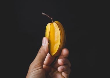 Fresh ripe starfruit