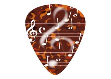 Treble Cleff Plectrum