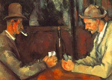 The Card Players Cezanne