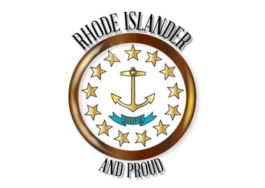 Rhode Island Proud Flag