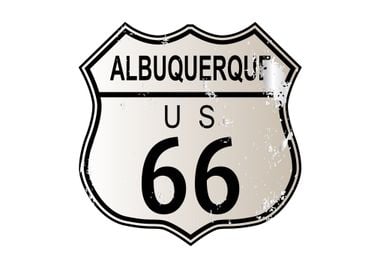 Albuquerque Route 66 Sign