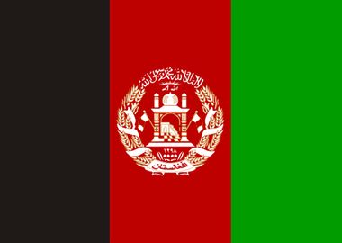 flag of afghanistan