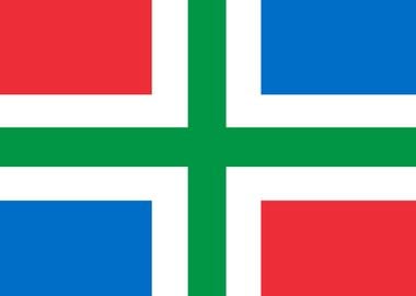 Groningen flag