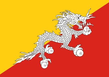 Bhutan flag