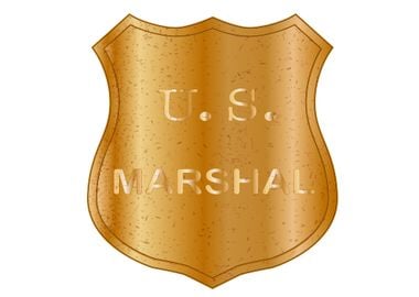 Marshal Shield Badge